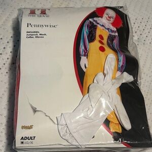 Pennywise Adult Costume with Gloves